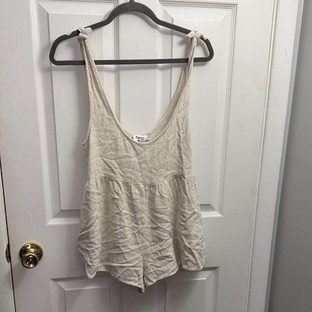 Princess Polly Cream‎ Jumpsuit